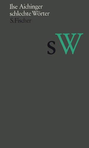 Cover of Schlechte Wörter