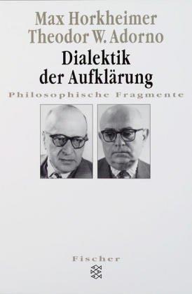 Cover of Dialektik Der Aufklarung