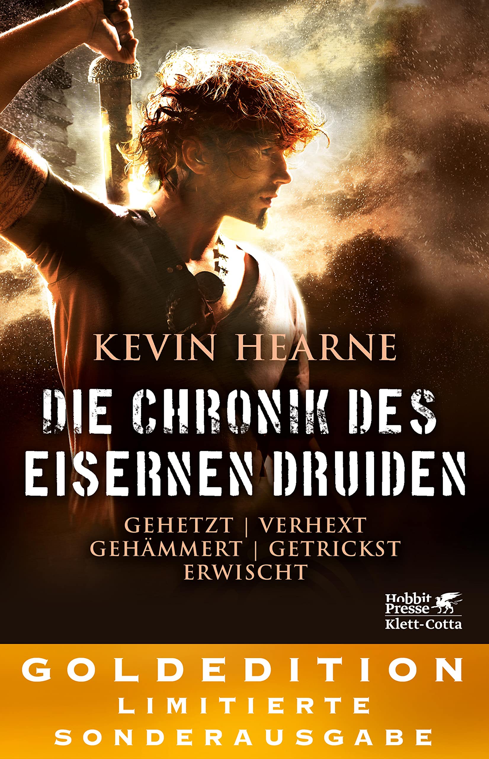 Cover of Die Chronik des Eisernen Druiden. Goldedition Bände 1-5
