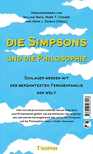 Cover of Die Simpsons und die Philosophie: Schlauer werden mit der berühmtesten Fernsehfamilie der Welt