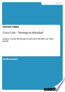 Cover of Coca Cola - "Destapa la felicidad"