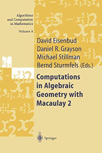 Cover of Computations in Algebraic Geometry with Macaulay 2