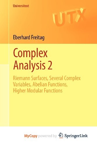 Cover of Complex Analysis 2