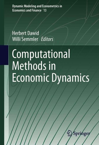 Cover of Computational Methods in Economic Dynamics