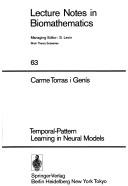 Cover of Temporal-pattern learning in neural models