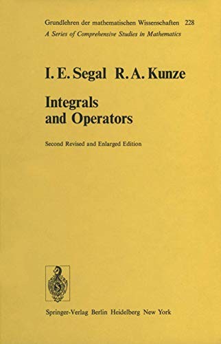 Cover of Integrals and Operators