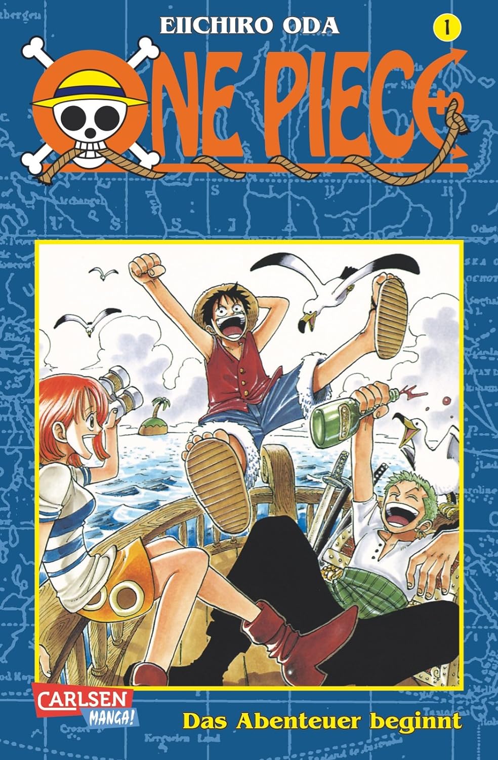 Cover of One Piece 1: Das Abenteuer beginnt