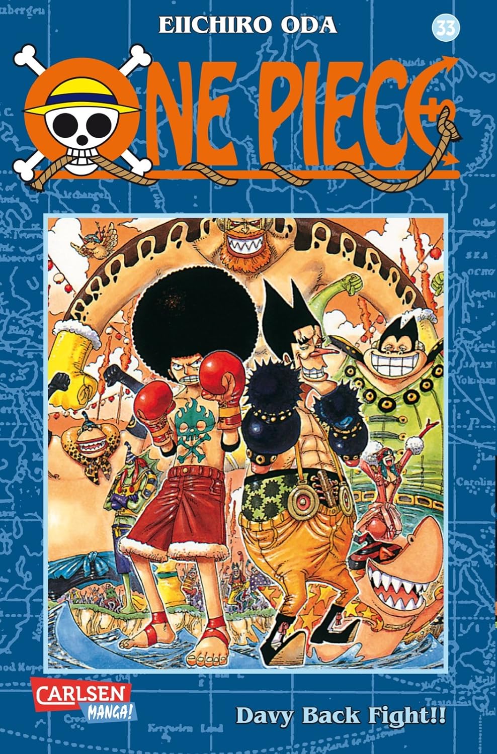 Cover of One Piece 33: Davy Back Fight!!
