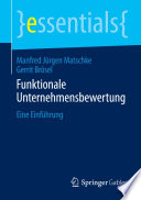 Cover of Funktionale Unternehmensbewertung