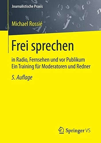 Cover of Frei sprechen