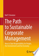 Cover of The Path to Sustainable Corporate Management