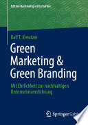 Cover of Green Marketing & Green Branding