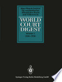 Cover of World Court Digest