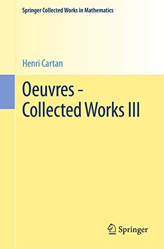 Cover of Oeuvres - Collected Works III