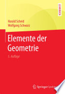Cover of Elemente der Geometrie