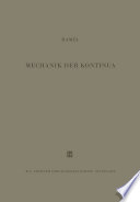 Cover of Mechanik der Kontinua