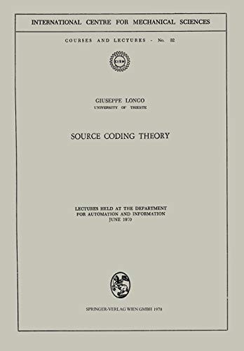 Cover of Source Coding Theory