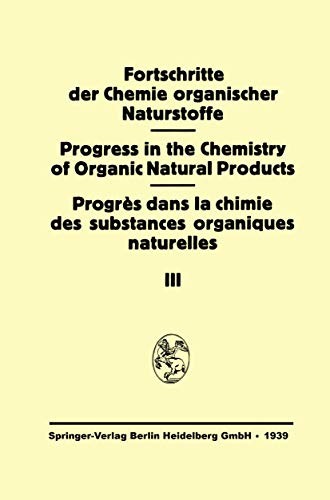Cover of Fortschritte der Chemie Organischer Naturstoffe