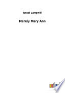 Cover of Merely Mary Ann