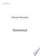 Cover of Sensemayá