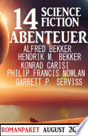 Cover of 14 Science Fiction Abenteuer August 2023