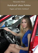 Cover of Autokauf ohne Fehler