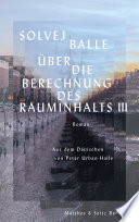Cover of Über die Berechnung des Rauminhalts III