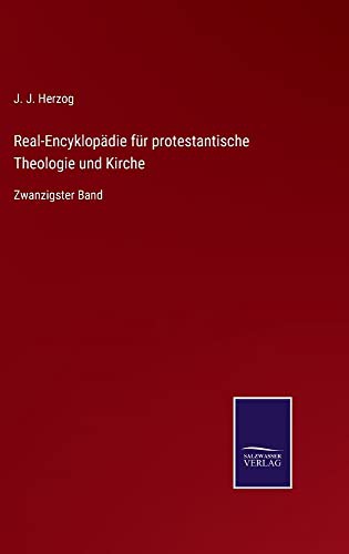 Cover of Real-Encyklopädie für protestantische Theologie und Kirche