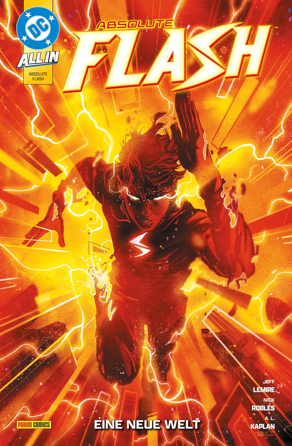 Cover of Absolute Flash Vol. 1: Of Two Worlds
