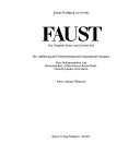 Cover of Faust