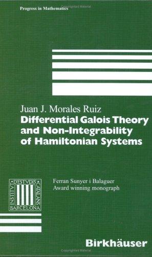 Cover of Differential Galois theory and non-integrability of Hamiltonian systems