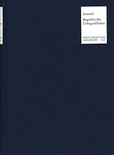 Cover of Das Begreifen des Unbegreiflichen