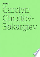 Cover of Carolyn Christov-Bakargiev