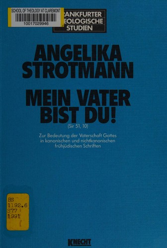Cover of "Mein Vater bist Du"