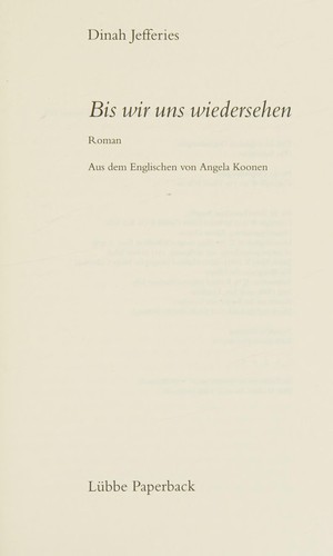 Cover of Bis wir uns wiedersehen