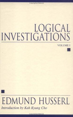 Cover of Logische Untersuchungen