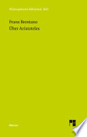 Cover of Über Aristoteles
