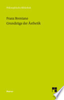 Cover of Grundzüge der Ästhetik