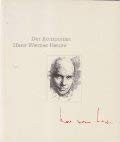 Cover of Der Komponist Hans Werner Henze: Ein Buch der Alten Oper Frankfurt, Frankfurt Feste '86 (German Edition)