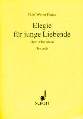 Cover of Elegy for Young Lovers