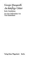 Cover of Agli dèi ulteriori