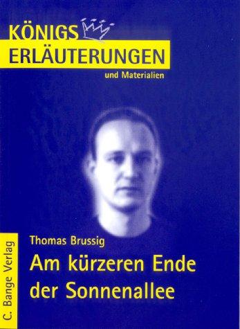 Cover of Am kürzeren Ende der Sonnenallee (Königs Erläuterungen und Materialien; 409)