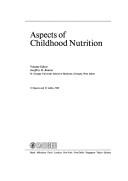 Cover of Aspects of nutritional physiology