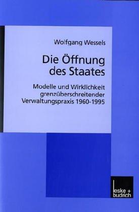Cover of Die Öffnung des Staates
