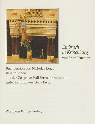 Cover of Einbruch in Krötenburg