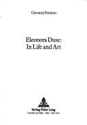 Cover of Eleonora Duse, in life and art