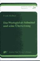 Cover of Das Wortspiel als Stilmittel und seine Übersetzung