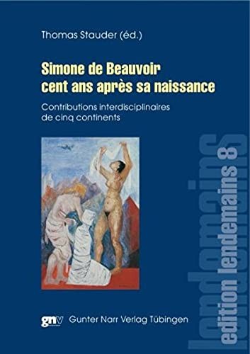 Cover of Simone de Beauvoir cent ans apres sa naissance
