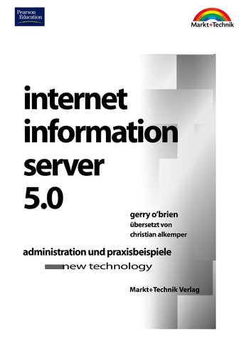 Cover of Internet Information Server 5.0