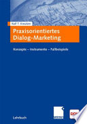 Cover of Praxisorientiertes Dialog-Marketing